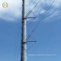 Galvanized Steel Poles For Street Lighting And Highmast And Electric Power